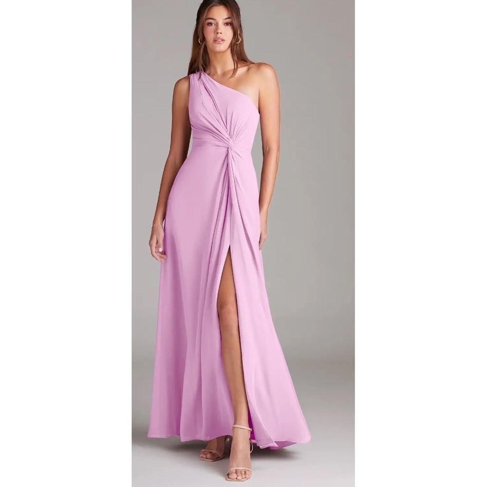 Azazie Brooke Dress‎ Candy Pink Size A22 New With Tags